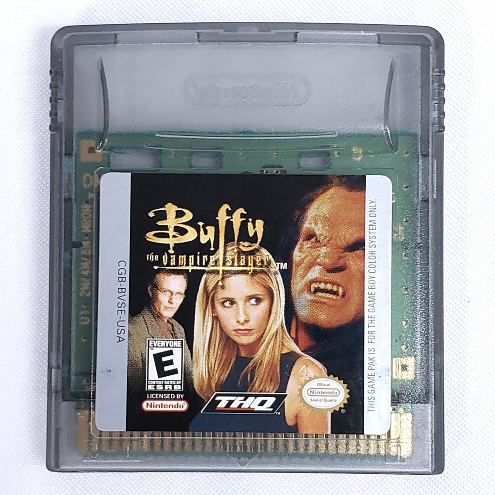 Buffy the Vampire Slayer Nintendo Game Boy Color GBC Video Game Cartridge THQ